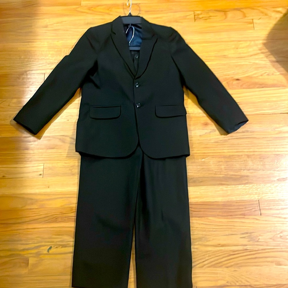 Cat and Jack black suit Boys size 12/14